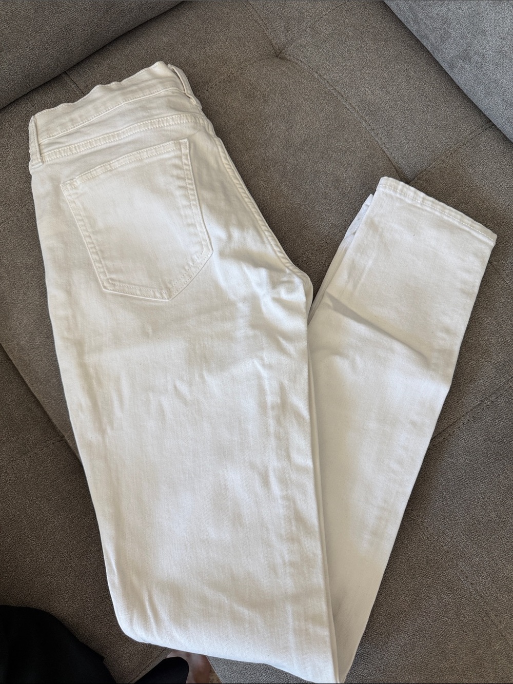 GAP White Skinny Stretch Jeans